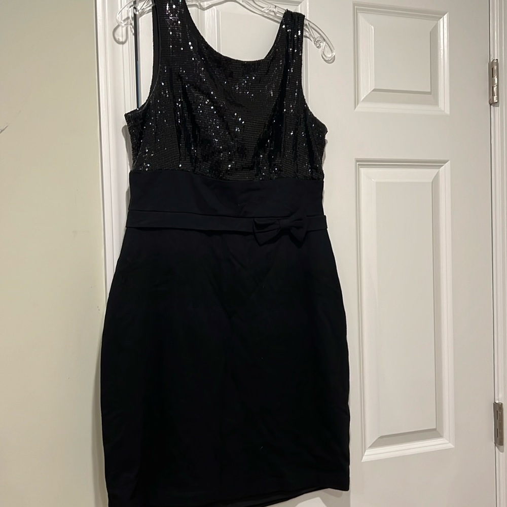 Sequin Bow Dress